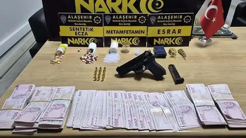 Evinde uyuşturucu ile yakalanıp, tutuklandı