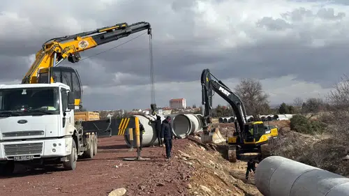 Konya ilçesi sele karşı önlemini aldı!
