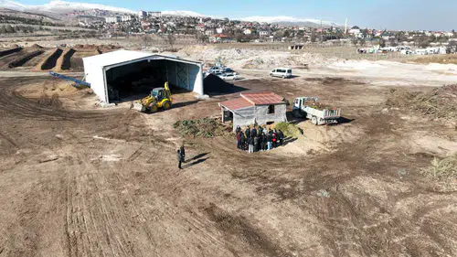 Öğrenciler Kompost Üretim Tesisi’ni ziyaret etti