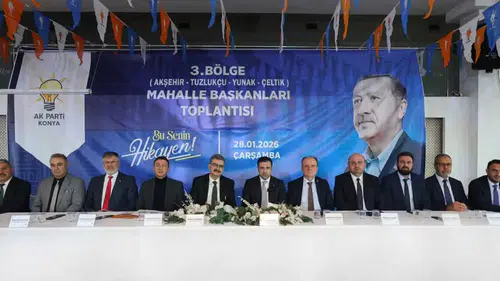 Konya’da AK Parti teşkilatları Akşehir’de buluştu