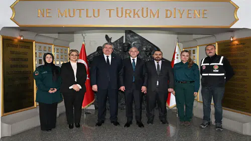 Gümrük Müdürlüğü’nden Maksut Yüksek’e ziyaret