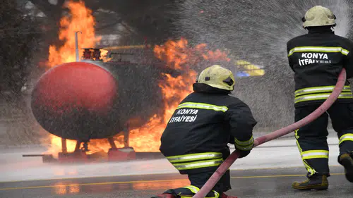 Konya İtfaiyesi 15 bin 497 olaya müdahale etti
