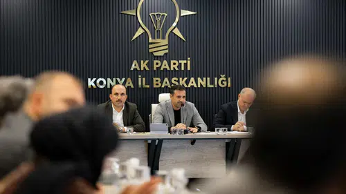 AK Parti Konya’da Özgökçen başkanlığında kritik toplantı!