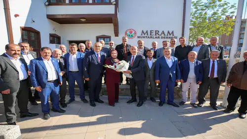 Başkan Kavuş’tan Meram Muhtarlarına Özel Ziyaret
