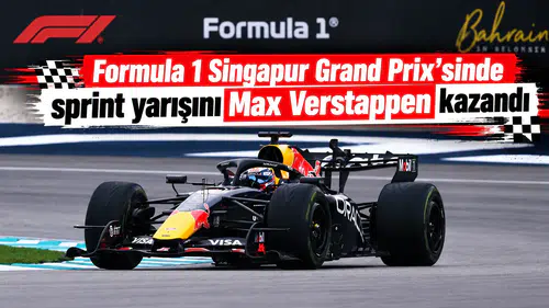 Max Verstappen, Singapur Grand Prix'sinde Sprint Yarışını Kazandı!