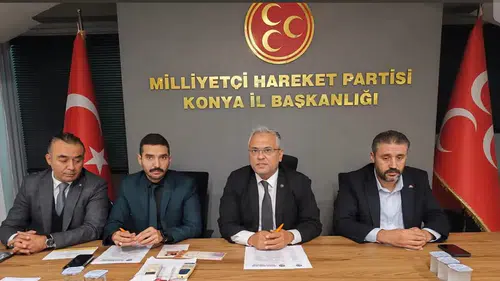 MHP Konya il yönetimi toplandı