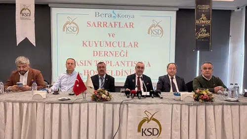 Konya’da 126 kuyumcu Altınfest’te buluşuyor