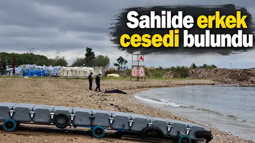 Sahilde erkek cesedi bulundu