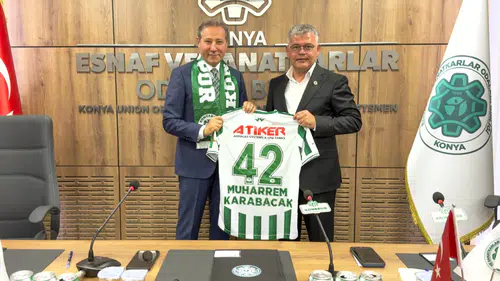 Ömer Atiker'den KONESOB'a ziyaret