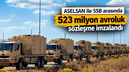 ASELSAN ile SSB arasında 523 milyon avroluk sözleşme imzalandı