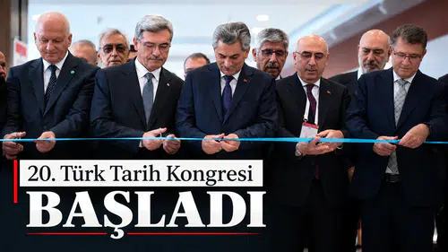 20. Türk Tarih Kongresi başladı