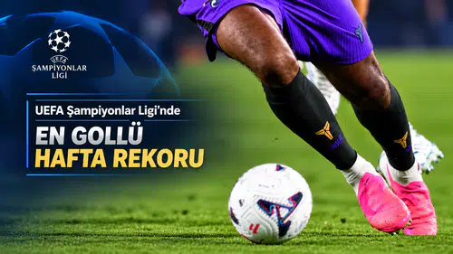UEFA Şampiyonlar Ligi'nde en gollü hafta rekoru