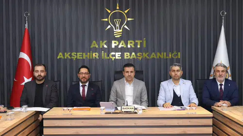 AK Parti’de Akşehir mesaisi! Başkan Özgökçen ile ilçe gündemi!