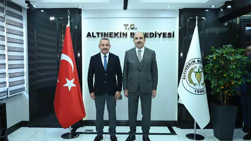 Altınekin’de kritik ziyaret: Başkan Altay yatırımları görüştü!