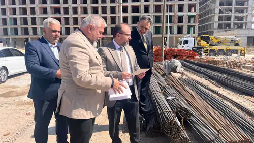 Konya İl Müftüsü Celal Büyük yeni müftülük binasını inceledi