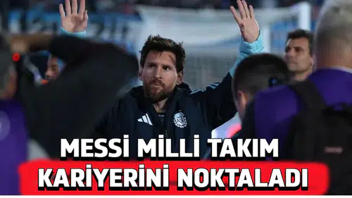 Messi, milli takım kariyerini noktaladı