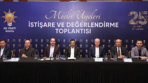 AK Parti Konya’da 3 ilçe bir araya geldi: Gündem şehrin geleceği!