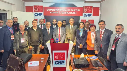 CHP Konya’da basın açıklaması: Gündem Konya!