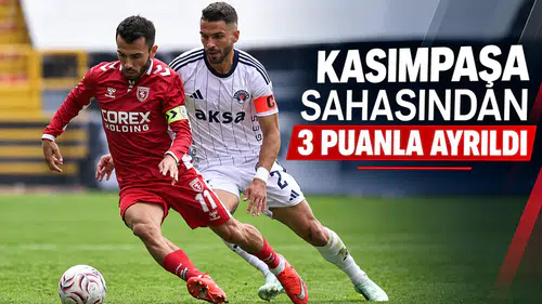 Kasımpaşa sahasından 3 puanla ayrıldı