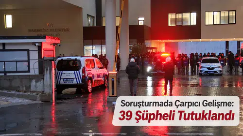 Soruşturmada Çarpıcı Gelişme: 39 Şüpheli Tutuklandı