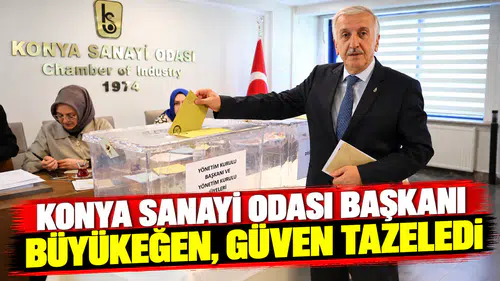KSO Başkanı Büyükeğen, güven tazeledi