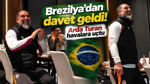 Brezilya’dan davet geldi! Arda Turan havalara uçtu