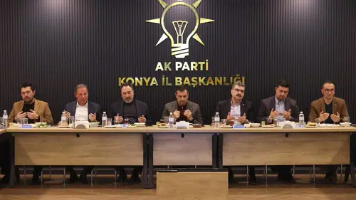 Konya’da güç birliği: AK Parti Konya esnaf ve iş dünyasıyla aynı sofrada