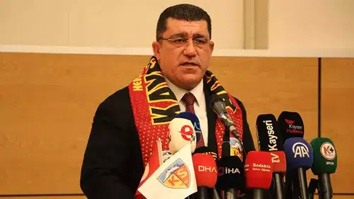 Zecorner Kayserispor Başkanı Nurettin Açıkalın güven tazeledi