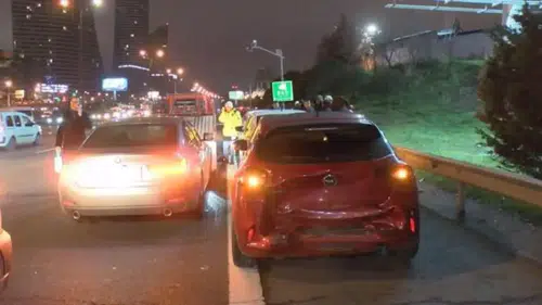 8 aracın karıştığı zincirleme kaza