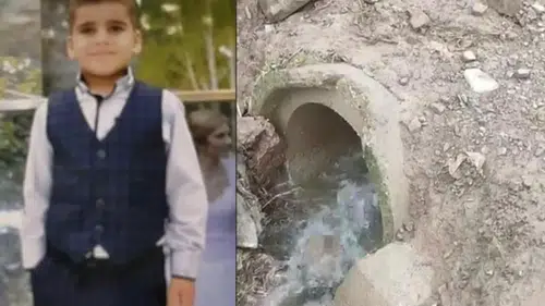 Menfeze giren 11 yaşındaki Furkan boğuldu