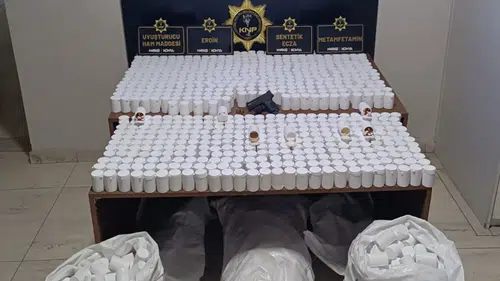 Konya'da uyuşturucu operasyonlarında 1 ayda 187 kişi tutuklandı