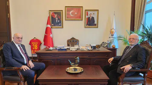 Konya'nın gıda devi Başkanı Erkoyucu, AK Parti Genel Merkezde ne görüştü?