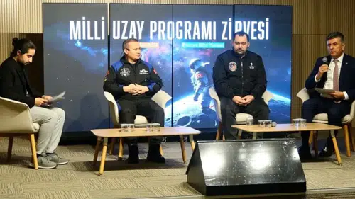 Konyalı gençler ilk Türk astronotla buluştu!