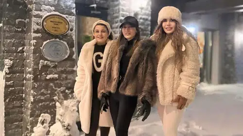 Girişimci iş kadınları kışın tadını çıkarıyor