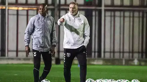 Samsunspor, Thorsten Fink ile ilk antrenmanına çıktı