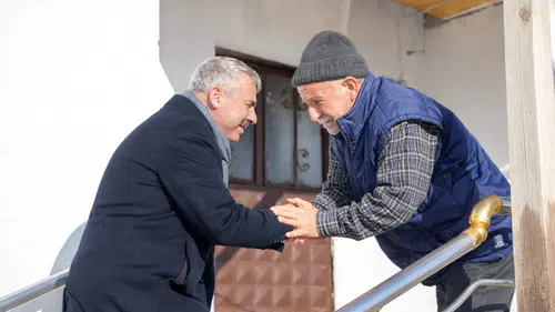 Konya ilçesinde yaşlılar yalnız değil!