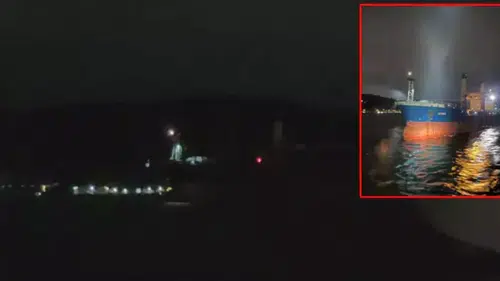 İstanbul Boğazı'nda sürüklenen yük gemisi kurtarıldı