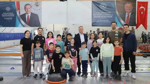 Konyalı Müdür Çintimar sporcularla buluştu!