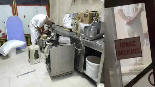 Çalışanın, ayaklarıyla hamur çiğnediği imalathane mühürlendi