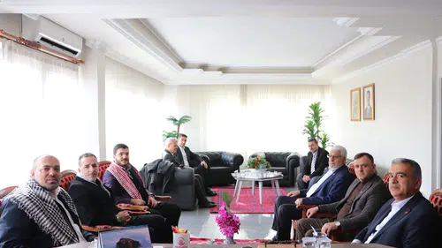 Konya’da Filistin gündemi: Hamas Temsilcisi Saadet Partisi teşkilatıyla buluştu!