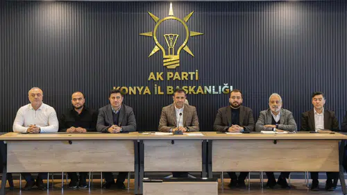 AK Parti Konya'da şehrin geleceği masaya yatırıldı