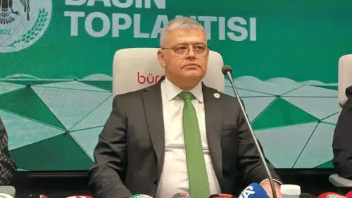 Konyaspor Başkanı Atiker’den Bakan Çiftçi’ye kutlama