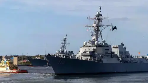 Destroyer gemisi İsrail'den ayrıldı