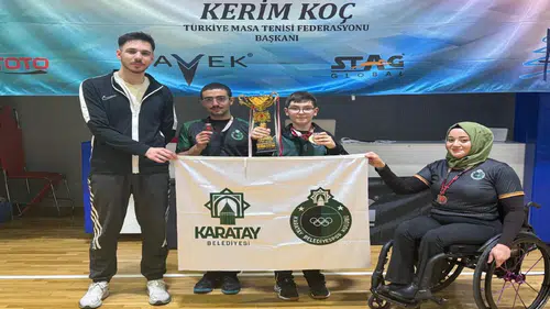 Paralimpik masa tenisi takımından 5 madalya