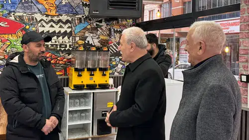 Başkan Sertdemir’den esnafa Ramazan ziyareti