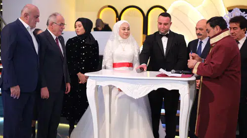 KONYA'DA SİYASET VE İŞ DÜNYASI BU DÜĞÜNDE BULUŞTU