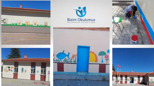Bizim Okulumuz Projesi kapsamında fizikî iyileştirmeler devam ediyor