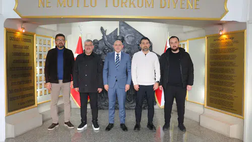 Konyaspor yönetimi Maksut Yüksek'le buluştu