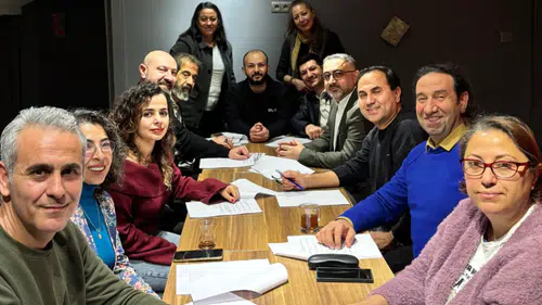 SAHNERENGİ TİYATRO “BİZİM KAHVEHANE” İÇİN PROVALARA BAŞLADI