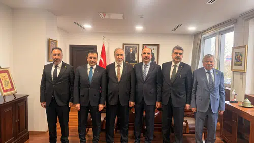Vekil Erdem ve Konya protokolünden Ankara’da kritik ziyaret
